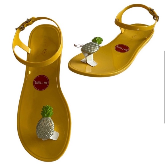 Katy Perry’s Pineapple 🍍 The Geli Sandal Sz 10M NWT - Picture 3 of 16